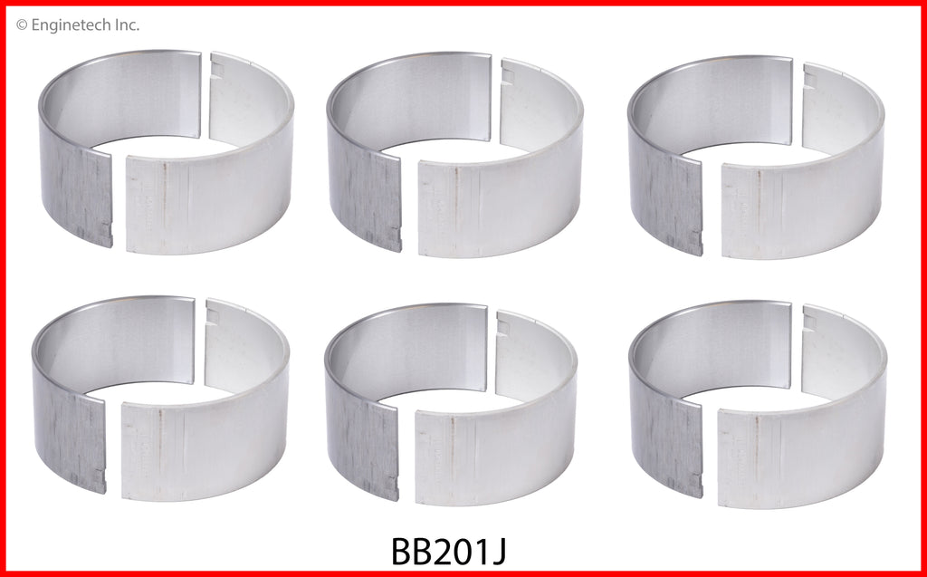 Enginetech BB201J.25 Full Connecting Rod Bearing Set for Ram 2500 and 3500 (2012-2016)