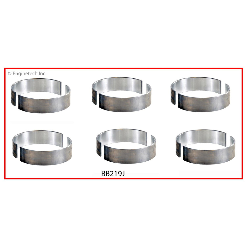Enginetech BB219J.25 Engine Full Connecting Rod Bearing Set for Jeep and Dodge Vehicles