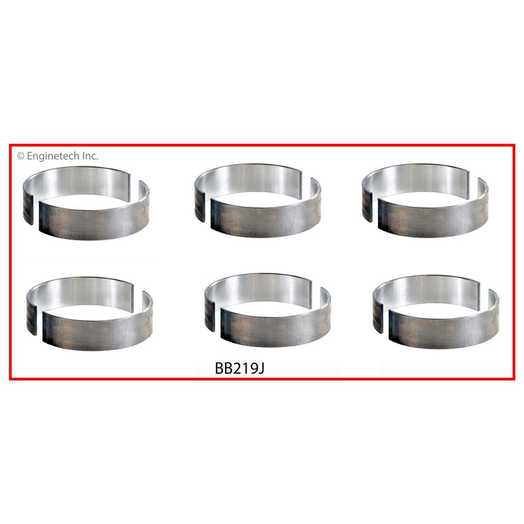 Enginetech BB219J.25 Engine Full Connecting Rod Bearing Set for Jeep and Dodge Vehicles