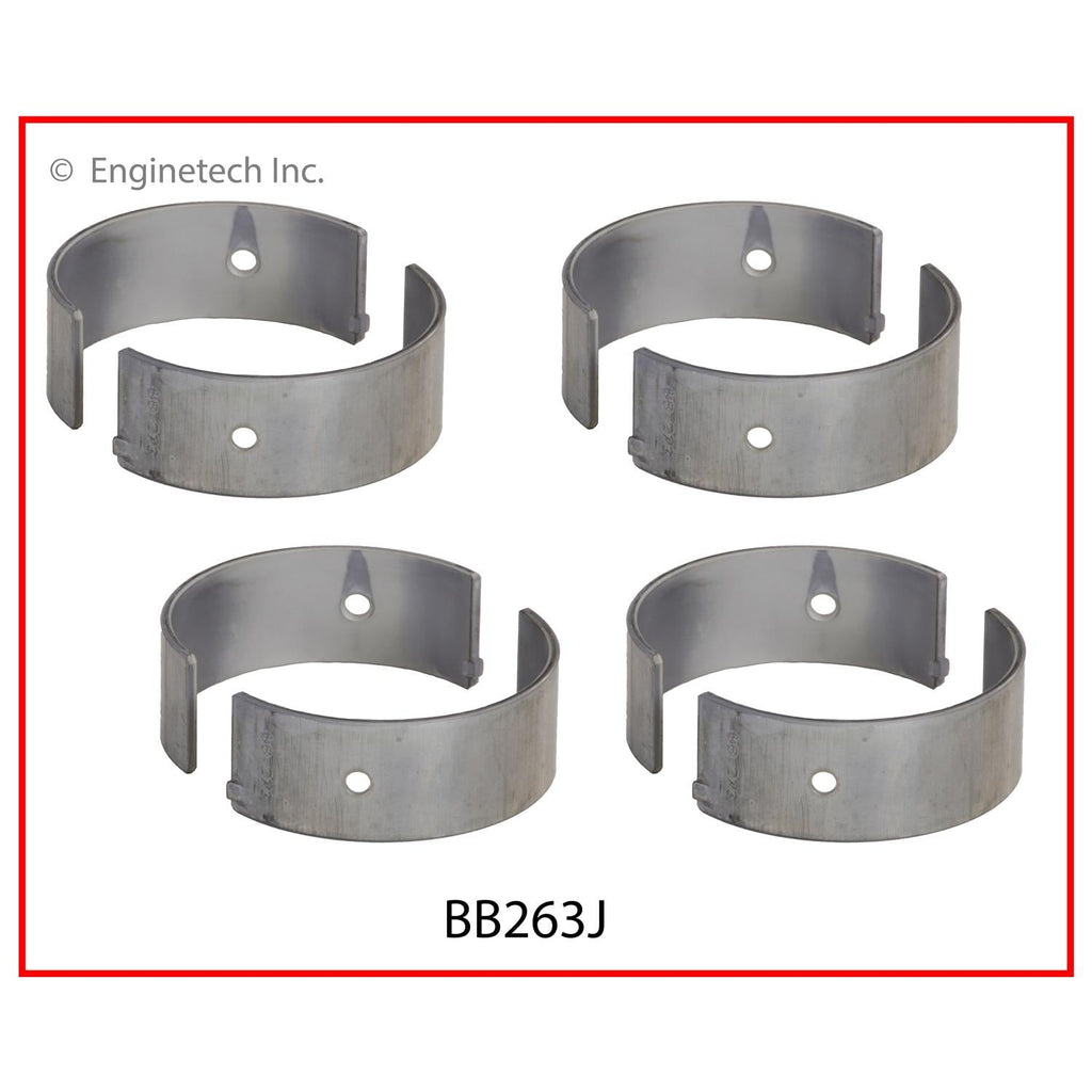 Enginetech BB263J.75 Engine Full Connecting Rod Bearing Set for Buick Skyhawk and Oldsmobile Firenza