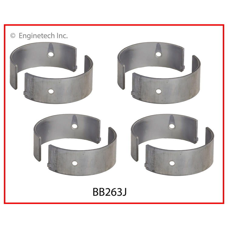 Enginetech BB263J.75 Engine Full Connecting Rod Bearing Set for Buick Skyhawk and Oldsmobile Firenza