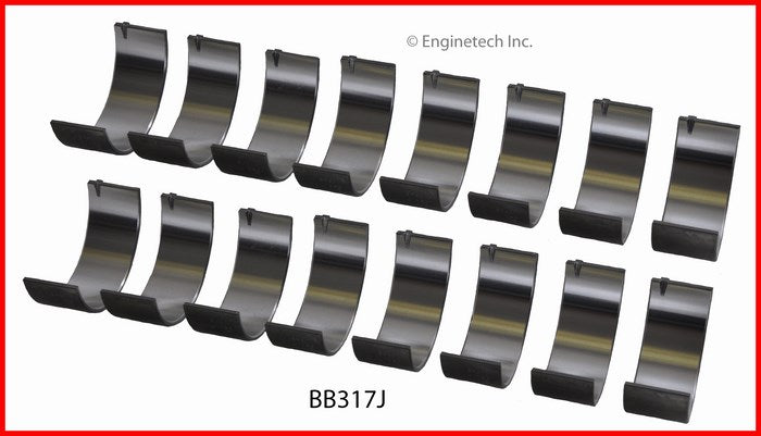 Enginetech BB317J.25 Full Connecting Rod Bearing Set for 2012-2013 Ford Models