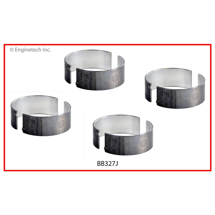 Enginetech BB327J.25 Engine Full Connecting Rod Bearing Set for Chrysler Vehicles