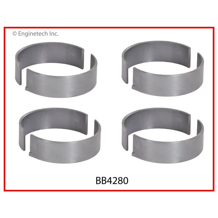 Enginetech BB4280.50 Engine Full Connecting Rod Bearing Set for Subaru and Saab Vehicles