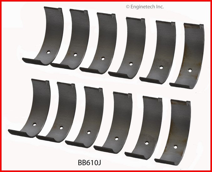 Enginetech BB610J030 Engine Full Connecting Rod Bearing Set for Dodge and Chrysler Vehicles