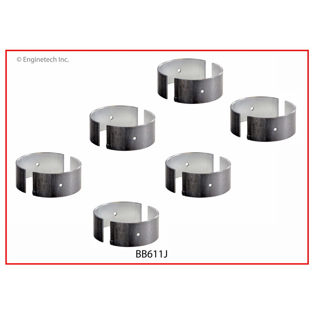 Enginetech BB611J020 Engine Full Connecting Rod Bearing Set for 1960-1961 Dodge and Plymouth Models