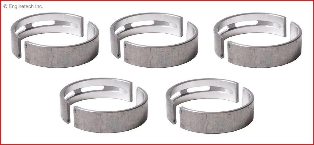 Enginetech BC1005STD Engine Full Crankshaft Main Bearing Set for Volkswagen and Audi
