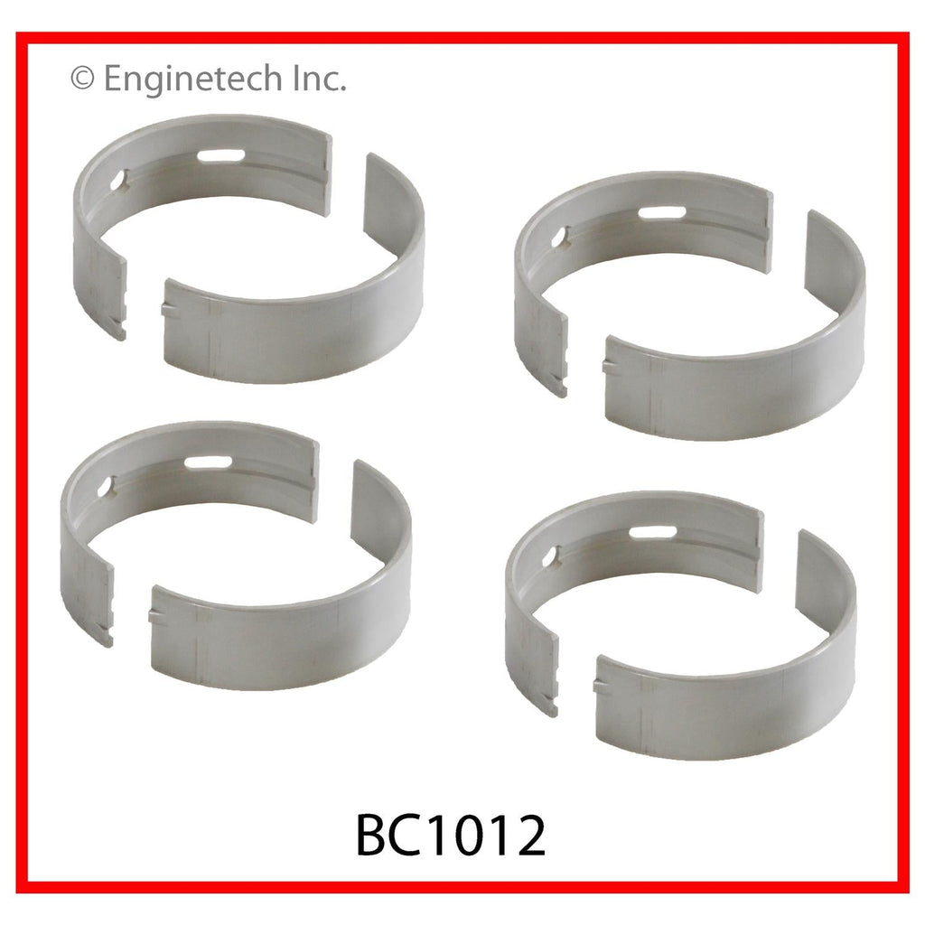 Enginetech BC1012STD Engine Full Crankshaft Main Bearing Set for Nissan 2012-2014 Models