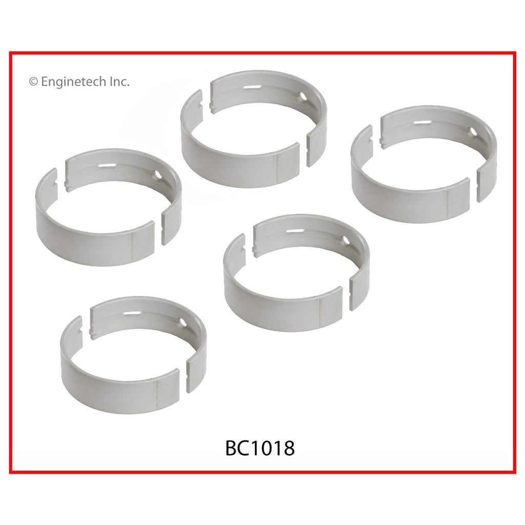 Enginetech BC1018STD Engine Full Crankshaft Main Bearing Set for Nissan Vehicles