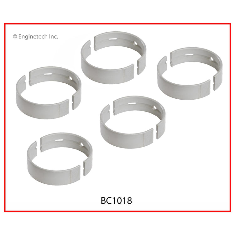 Enginetech BC1018.25 Engine Full Crankshaft Main Bearing Set for Nissan Vehicles