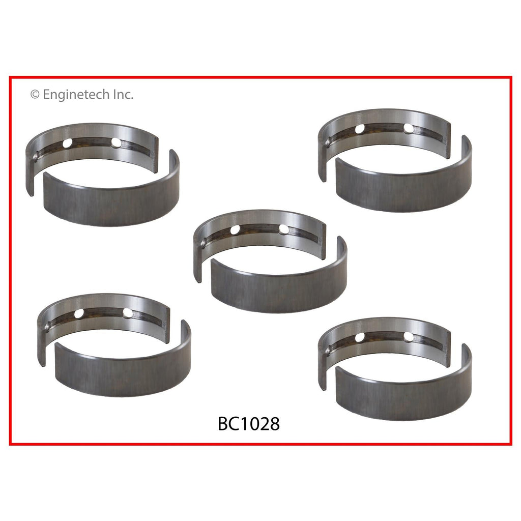 Enginetech BC1028.25 Engine Full Crankshaft Main Bearing Set for Lexus and Toyota 2012-2013 Models