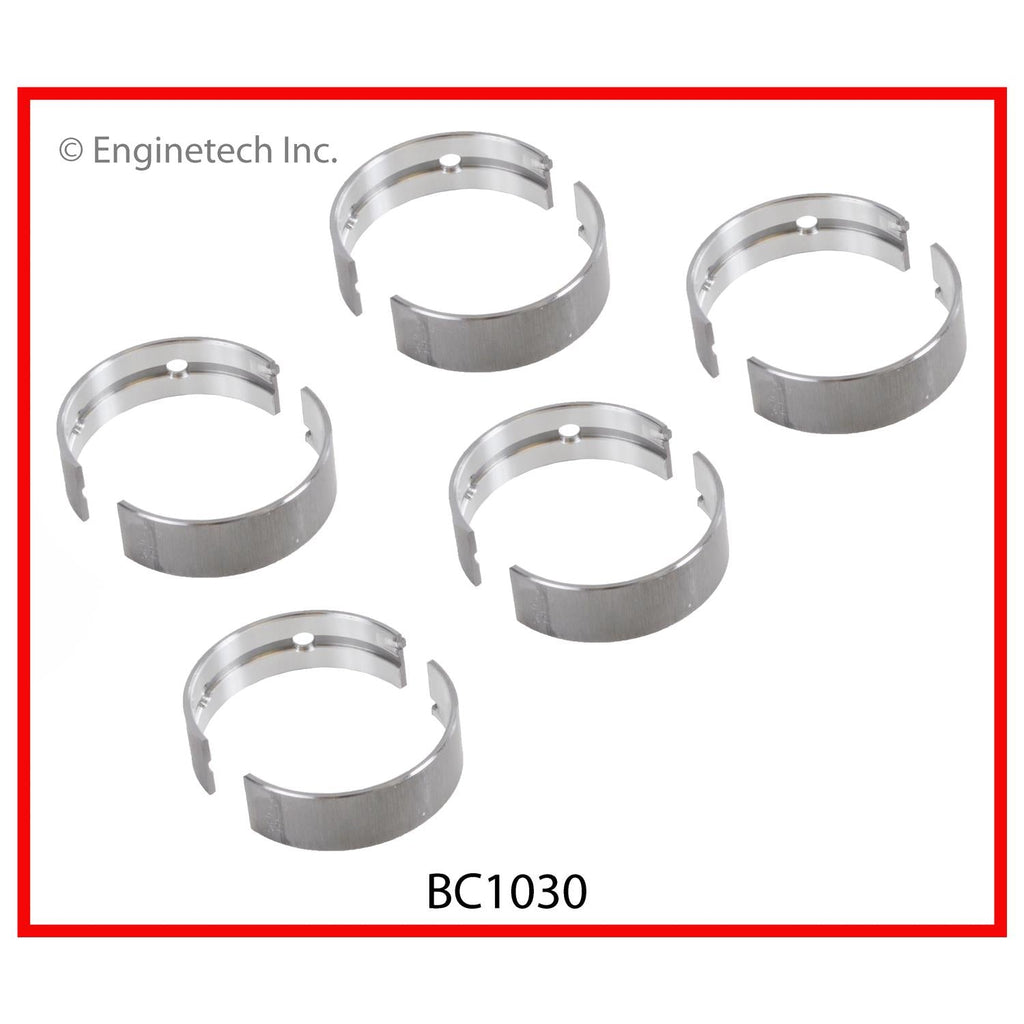 Enginetech BC1030STD Engine Full Crankshaft Main Bearing Set for 2012-2013 Kia and Hyundai Models