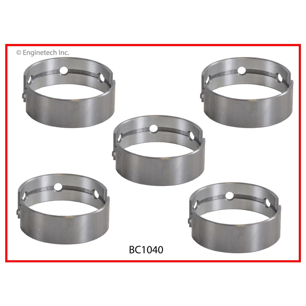Enginetech BC1040STD Engine Full Crankshaft Main Bearing Set for Hyundai and Kia