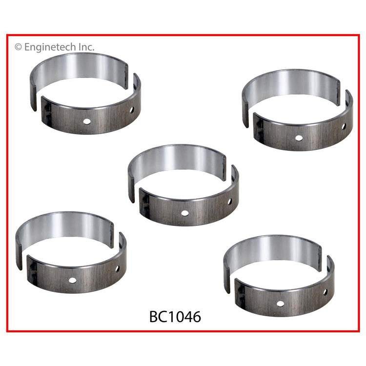 Enginetech BC1046STD Engine Full Crankshaft Main Bearing Set for 2012-2013 Toyota and Lexus Models