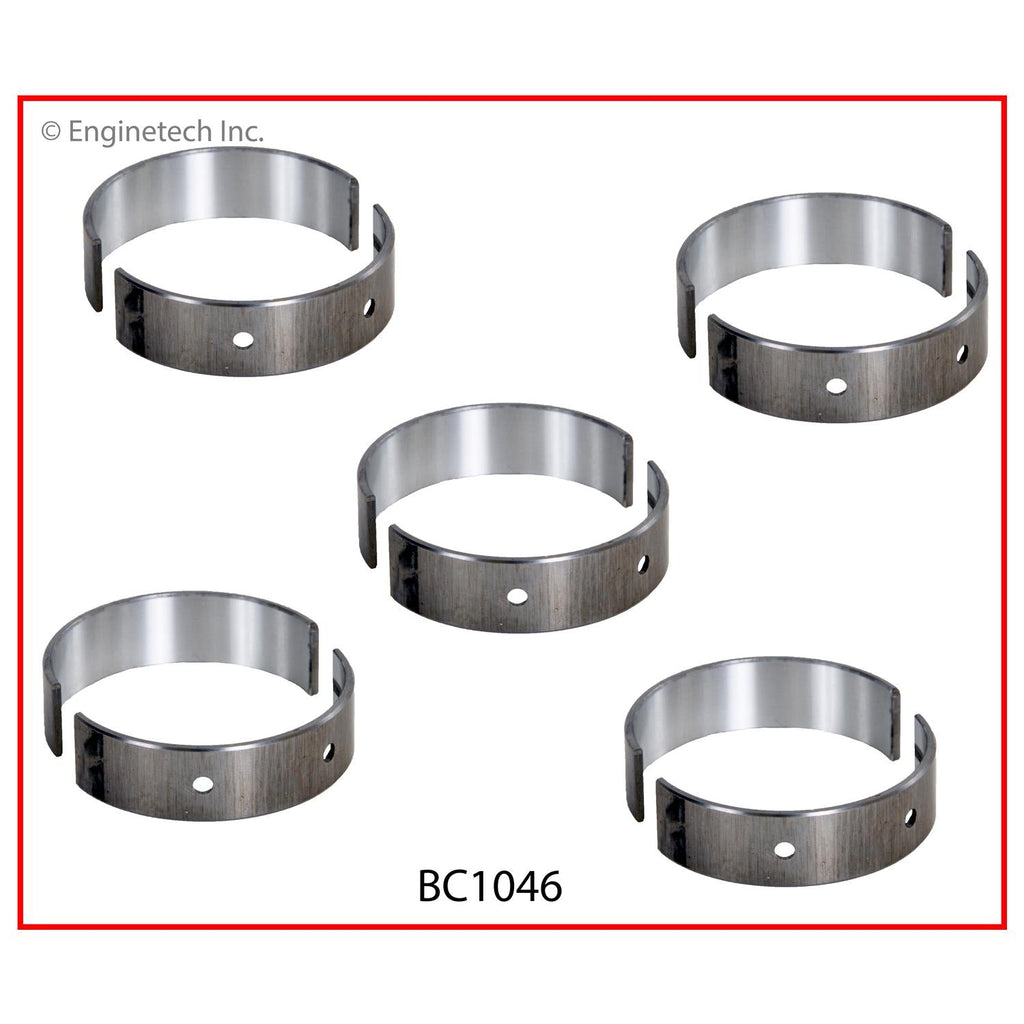 Enginetech BC1046.25 Engine Full Crankshaft Main Bearing Set for Toyota and Lexus 2012-2013 Models