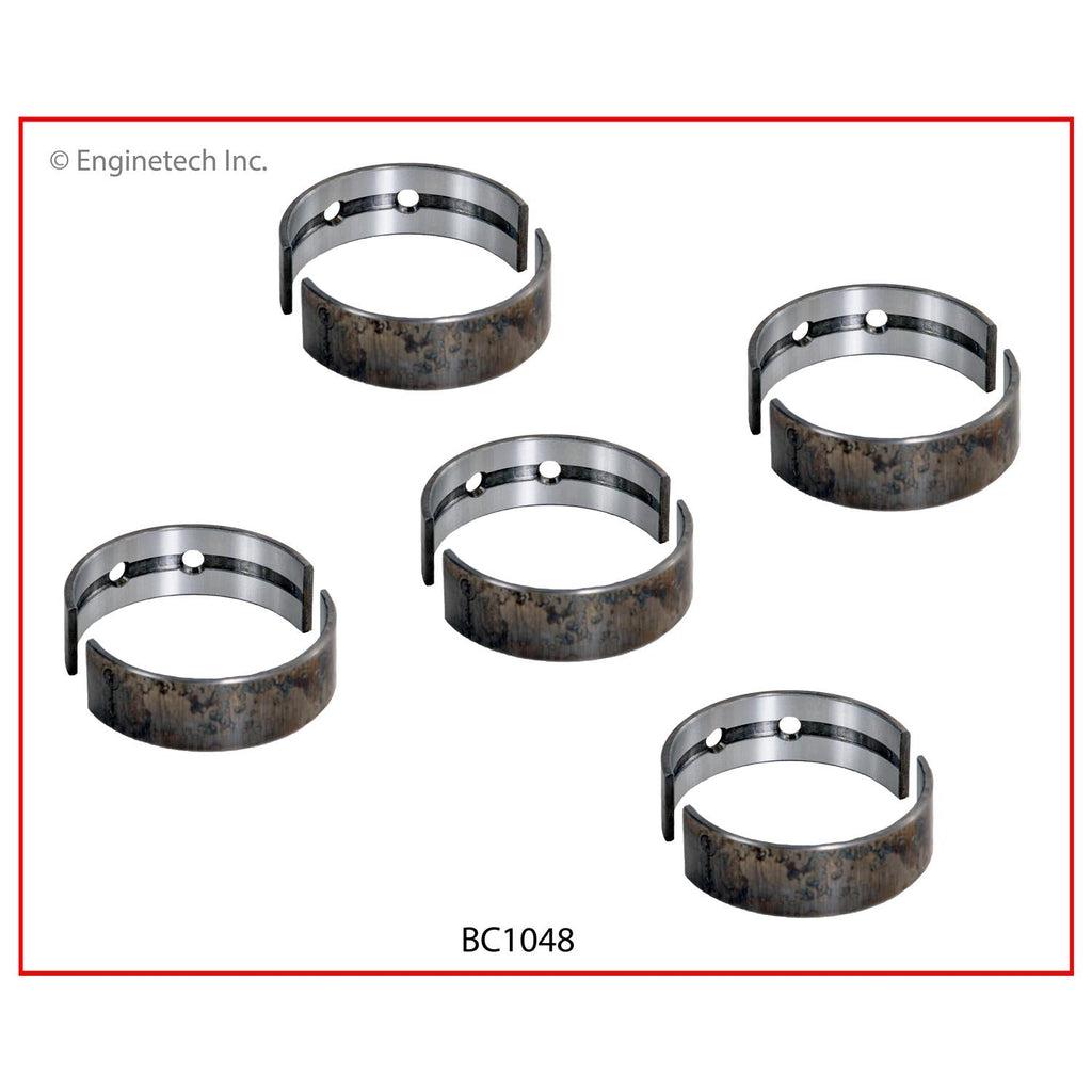 Enginetech BC1048STD Engine Full Crankshaft Main Bearing Set for Toyota and Lexus Vehicles