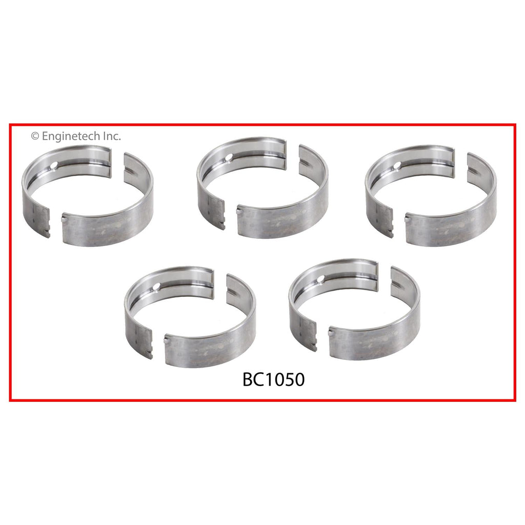 Enginetech BC1050STD Engine Full Crankshaft Main Bearing Set for Honda (2012-2015 Models)