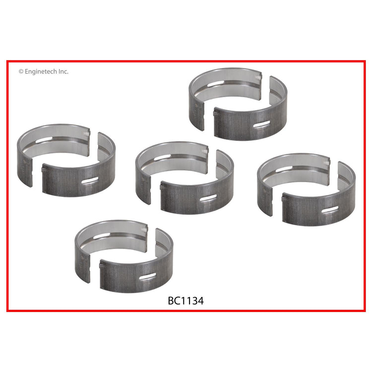 Enginetech BC1134.50 Engine Full Crankshaft Main Bearing Set for Honda Civic & Prelude