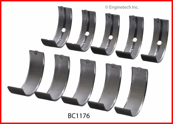 Enginetech BC1176.50 Engine Full Crankshaft Main Bearing Set for Nissan Sentra & 200SX