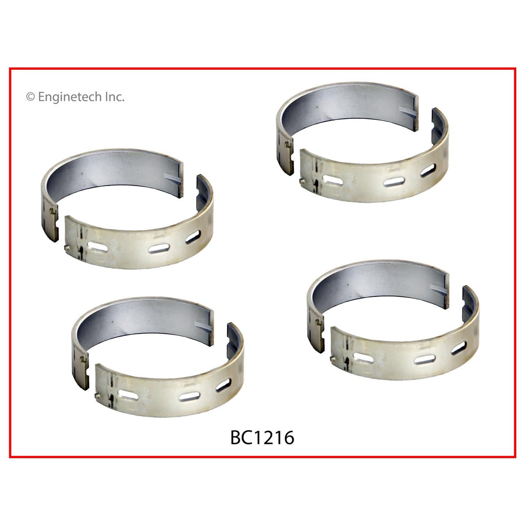 Enginetech BC1216STD Engine Full Crankshaft Main Bearing Set for Audi and Volkswagen
