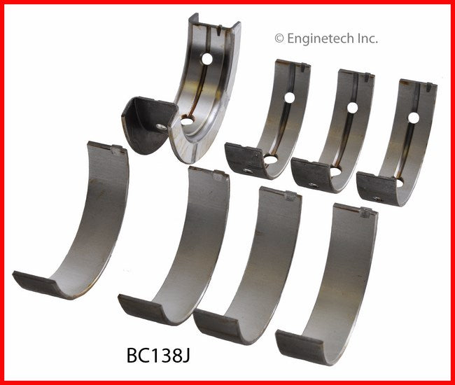 Enginetech BC138JSTD Engine Full Crankshaft Main Bearing Set for Chrysler Vehicles