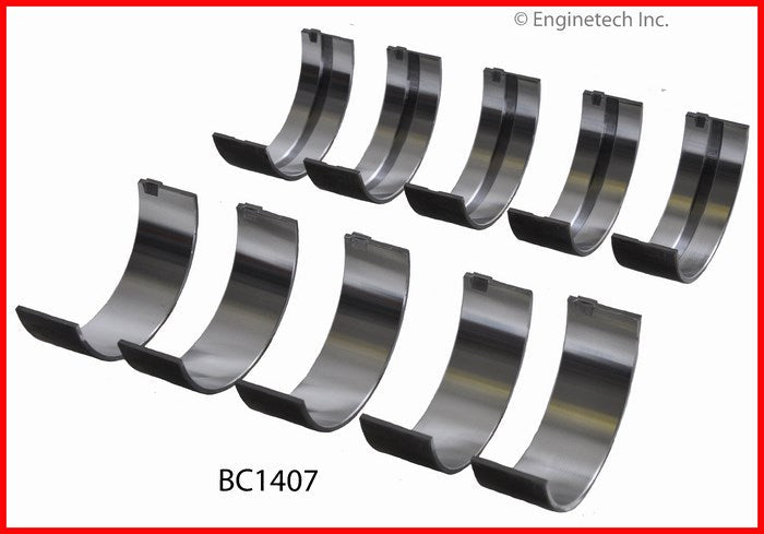 Enginetech BC1407.50 Engine Full Crankshaft Main Bearing Set for Toyota Vans (1984-1989)