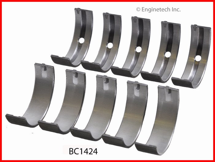 Enginetech BC1424.25 Engine Crankshaft Main Bearing Set for Toyota Paseo and Tercel