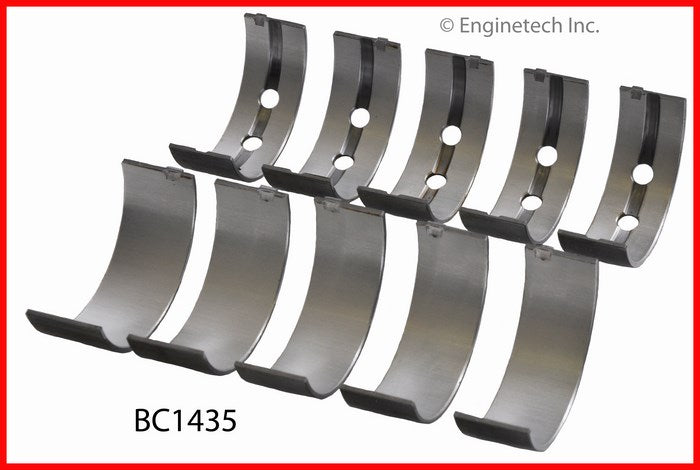 Enginetech BC1435.50 Engine Full Crankshaft Main Bearing Set for Toyota Vehicles