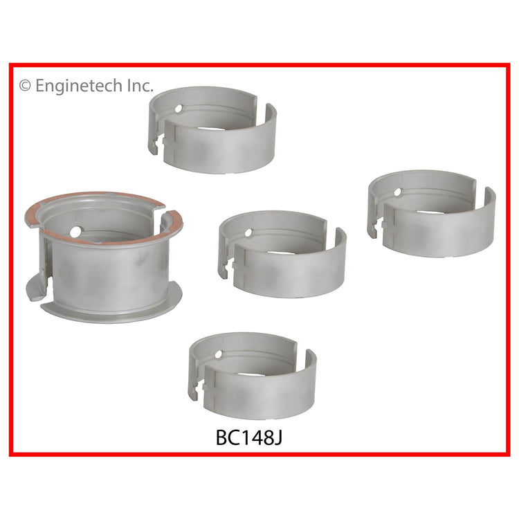 Enginetech BC148J020 Engine Full Crankshaft Main Bearing Set for Chevrolet (1958-1960)