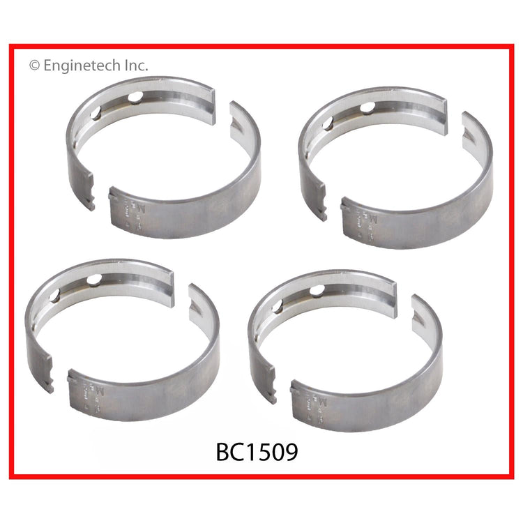 Enginetech BC1509.50 Engine Full Crankshaft Main Bearing Set for Suzuki and Chevrolet Vehicles