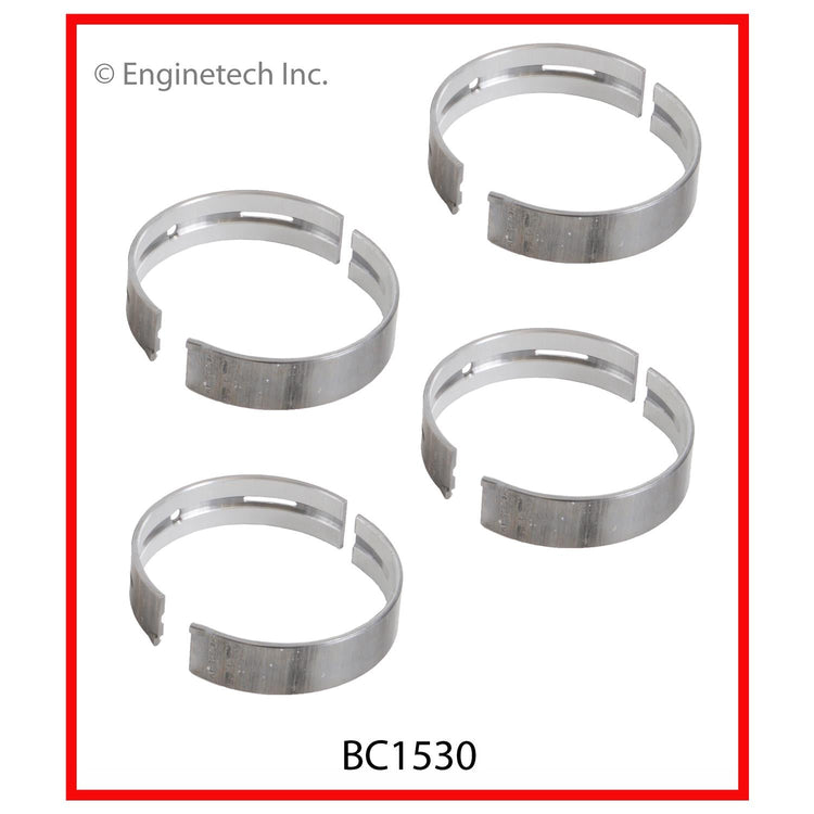 Enginetech BC1530STD Engine Full Crankshaft Main Bearing Set for Select 2004-2012 Vehicles