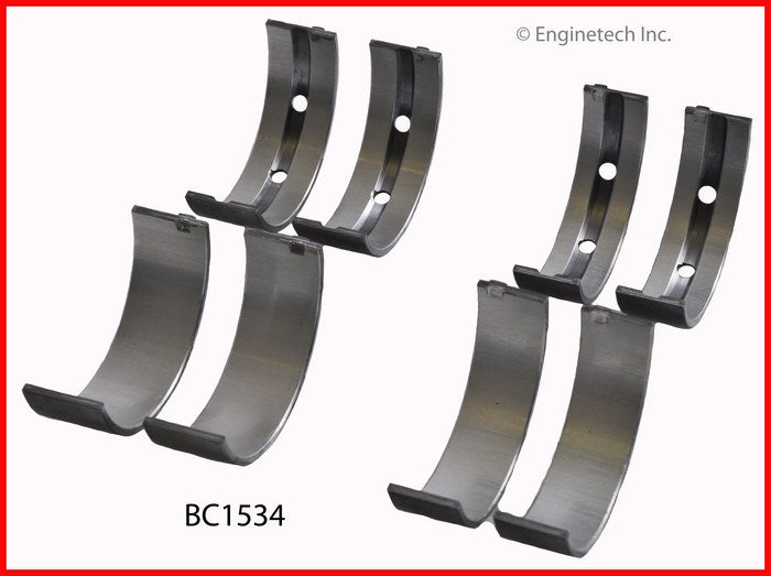 Enginetech BC1534.50 Engine Full Crankshaft Main Bearing Set for Lexus and Toyota Models