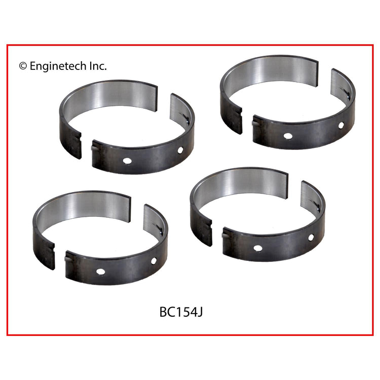Enginetech BC154JSTD Engine Full Crankshaft Main Bearing Set for Chrysler and Dodge Vehicles