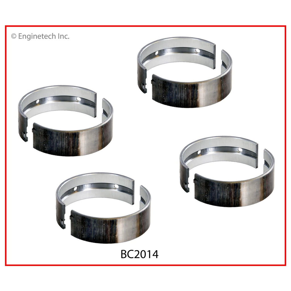 Enginetech BC2014.50 Engine Full Crankshaft Main Bearing Set for Mazda 626 (1993-2002)