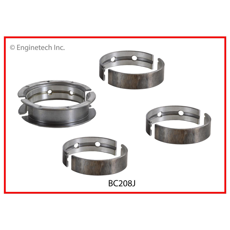 Enginetech BC208J.50 Engine Full Crankshaft Main Bearing Set for Select GM Vehicles