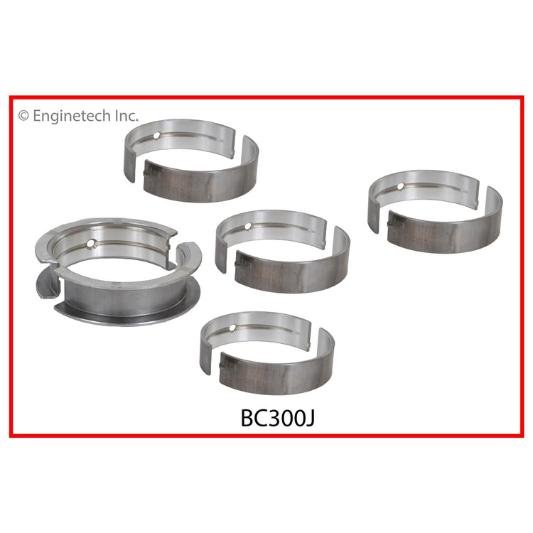 Enginetech BC300J020 Engine Full Crankshaft Main Bearing Set for Buick Models