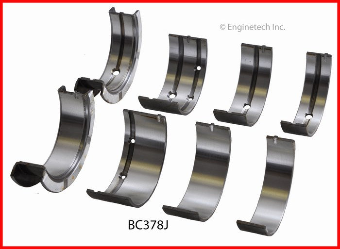 Enginetech BC378J.50 Engine Full Crankshaft Main Bearing Set for Jeep and Buick