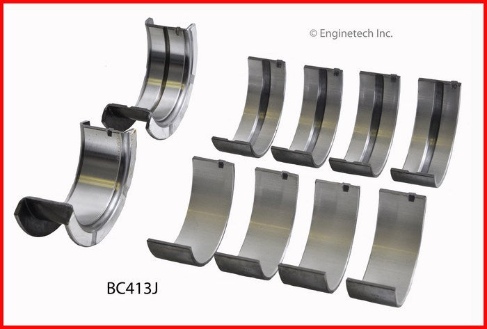 Enginetech BC413J030 Engine Full Crankshaft Main Bearing Set for Jeep and Eagle Premier