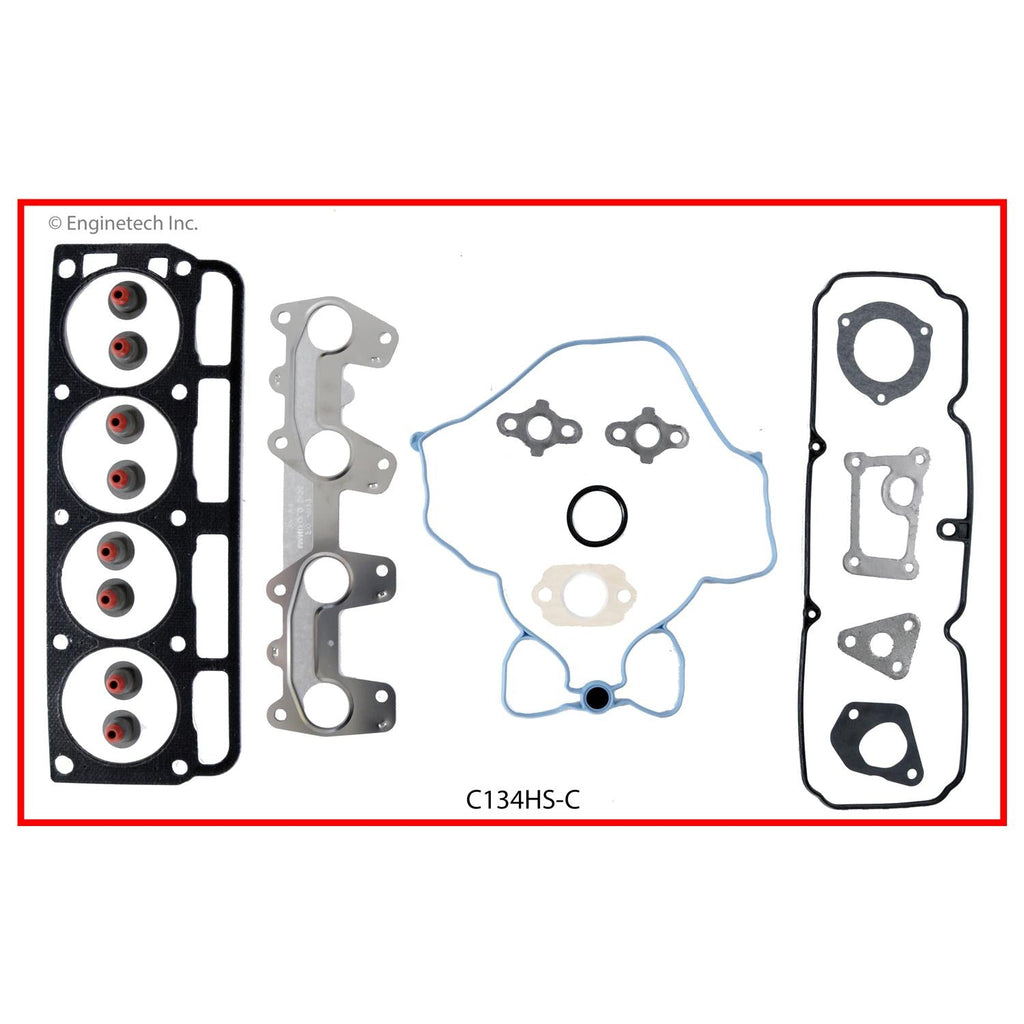 Enginetech C134HS-CWB Engine Cylinder Head Gasket Set for GMC and Chevrolet Vehicles