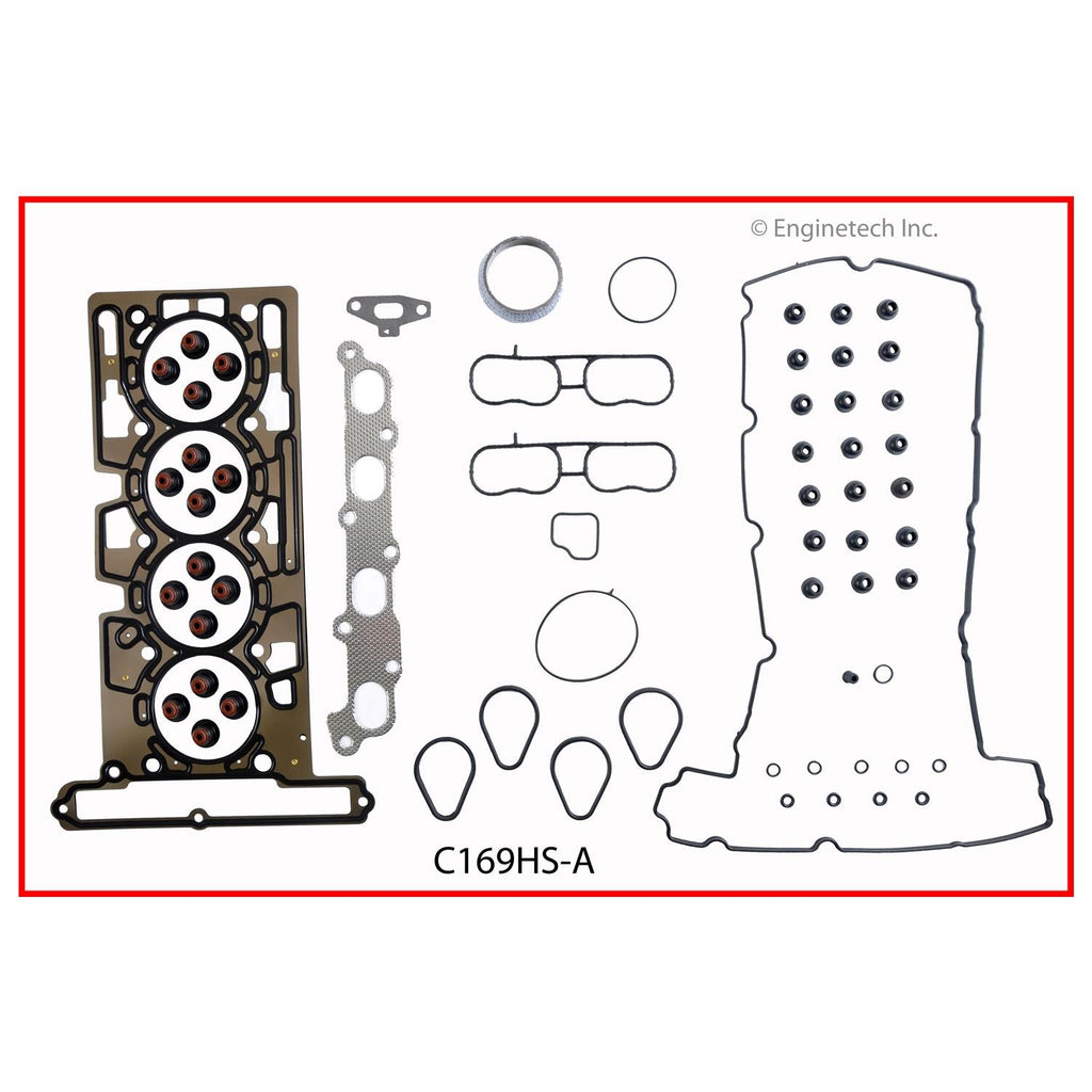 Enginetech C169HS-A Engine Cylinder Head Gasket Set for GMC and Chevrolet Vehicles