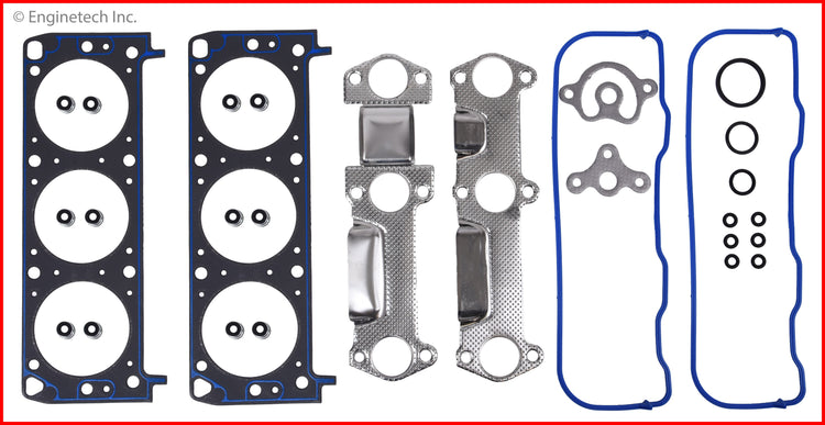 Enginetech C189HS-DAWB Engine Cylinder Head Gasket Set for Chevrolet and GMC Cars and Trucks