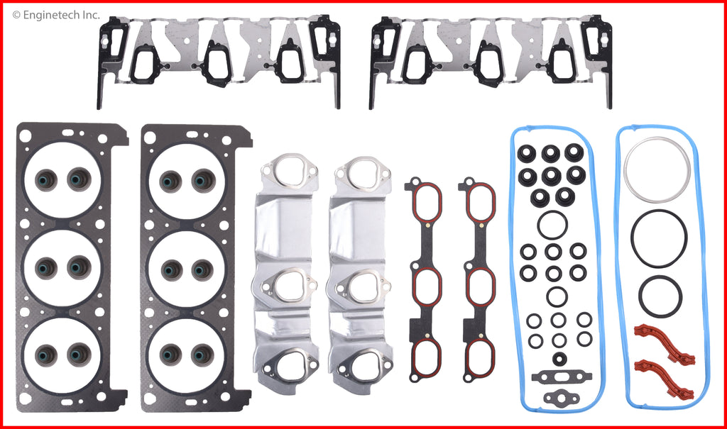Enginetech C214HS-A Engine Cylinder Head Gasket Set for GMC and Chevrolet Vehicles