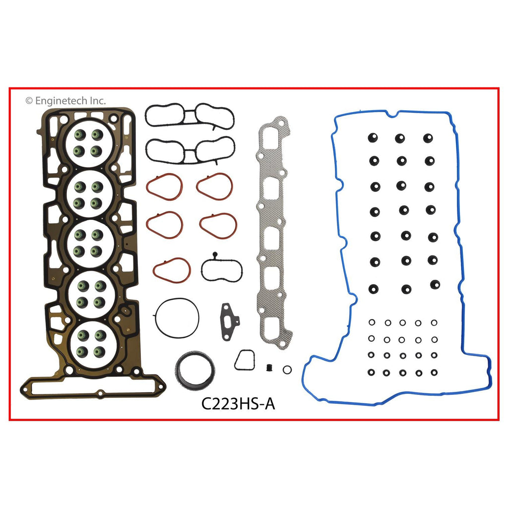 Enginetech C223K-1 Engine Full Gasket Set for Chevrolet and GMC Cars and Trucks