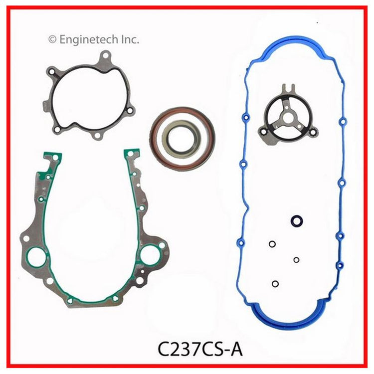 Enginetech C237CS-A Engine Lower End Gasket Set for GMC and Chevrolet Vehicles