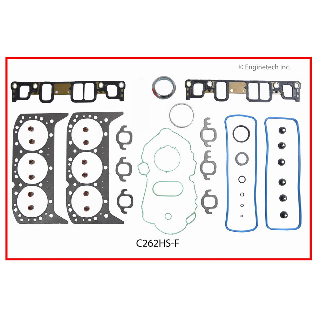 Enginetech C262HS-FWB Engine Cylinder Head Gasket Set for GM and Chevrolet Trucks and Cars