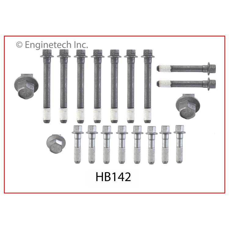 Enginetech C350HS-BWB Engine Cylinder Head Gasket Set for Chevrolet and GMC Vehicles with Head Bolts