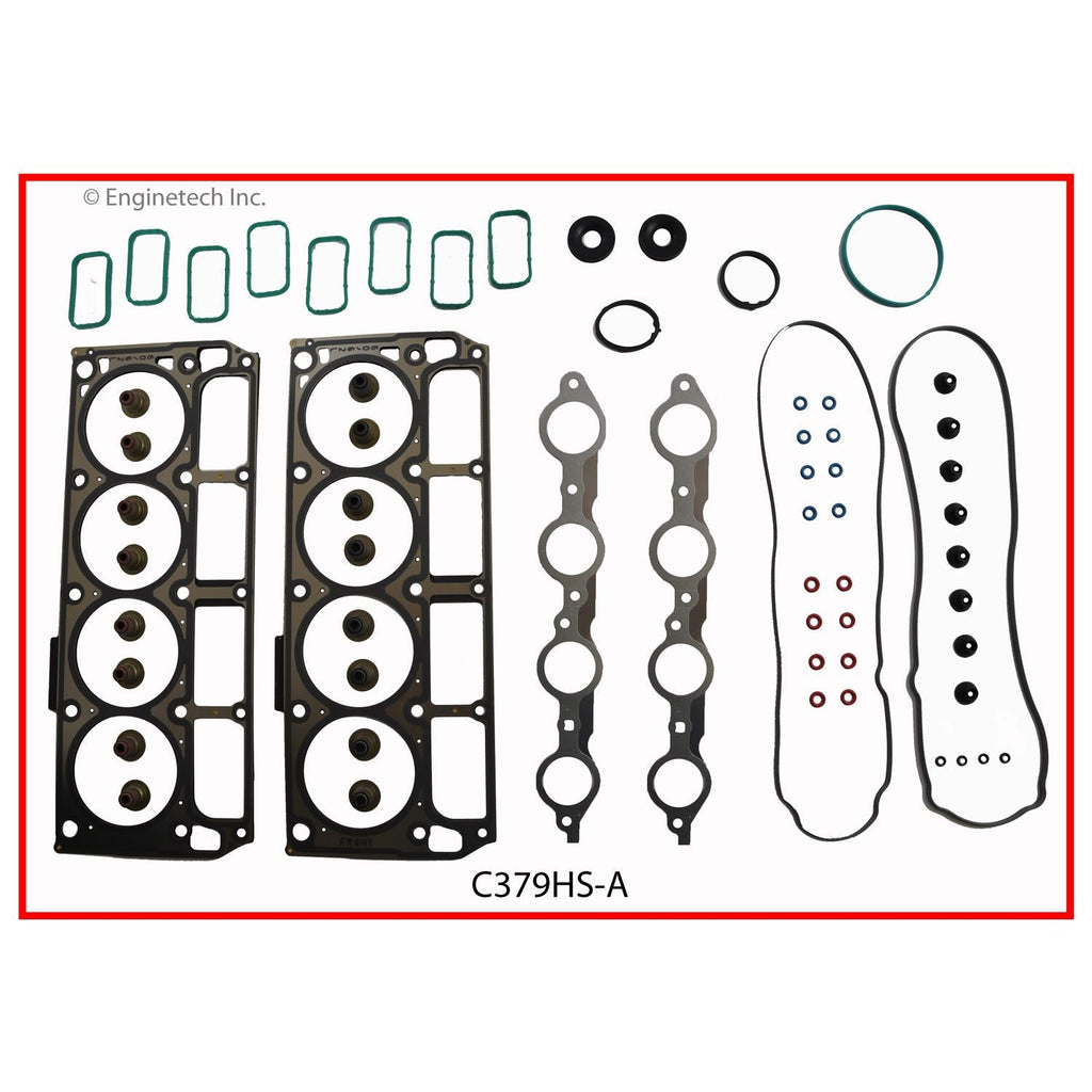 Enginetech C379HS-AWB Engine Cylinder Head Gasket Set for Chevrolet and GMC Vehicles