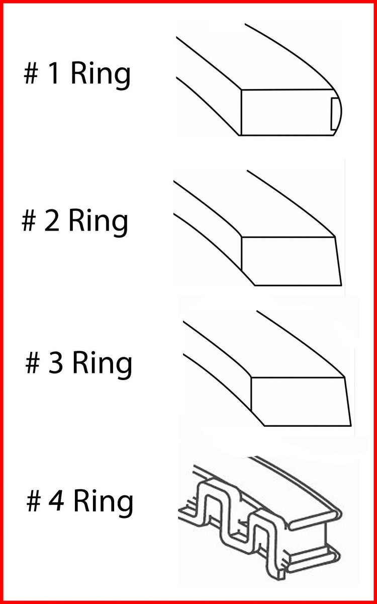 Enginetech C39448-040 Engine Premium Piston Ring Complete Set for Optimal Engine Performance