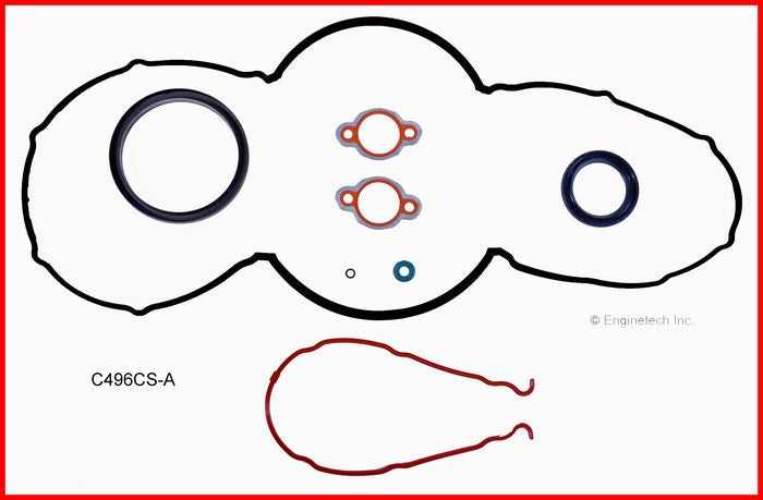 Enginetech C496CS-A Engine Lower End Gasket Set for GMC and Chevrolet Trucks and SUVs