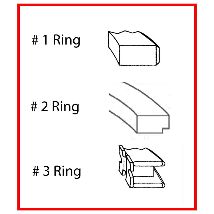 Enginetech C85914-.75 Engine Premium Piston Ring Complete Set for Buick, Oldsmobile, Pontiac
